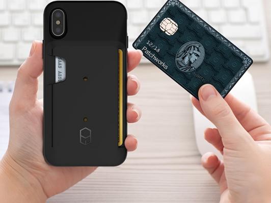 PATCHWORKS製、iPhone X用のミリタリーグレード規格のカード収納機能付き耐衝撃ケース, Level Wallet Caseを新たにKODAWARIで取り扱い開始