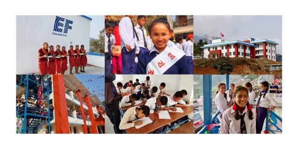 ネパールの教育復興支援プロジェクト、日本の耐震構造・補強技術を採用した新校舎が開校