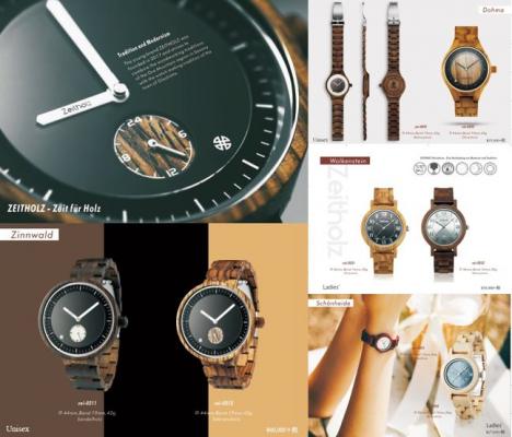 ドイツの木製腕時計ブランド【 Zeitholz 】ニューモデル販売開始の