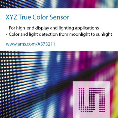 ams、ハイエンドの民生および産業用アプリケーション向けに最も広いダイナミックレンジと最高感度を実現する新しいXYZカラーセンサを発表