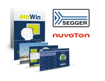 Nuvoton社マイクロコントローラを使用する開発者向けに、SEGGERの強力なemWin GUIライブラリの販売開始