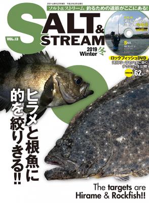 株式会社メディアボーイは、「日本のフィールドにこだわり、道具にこだわる」をコンセプトに、陸っぱり中心の海のルアー釣りの専門誌『SALT&STREAM VOL.13』を12月21日（金）に発売しました。