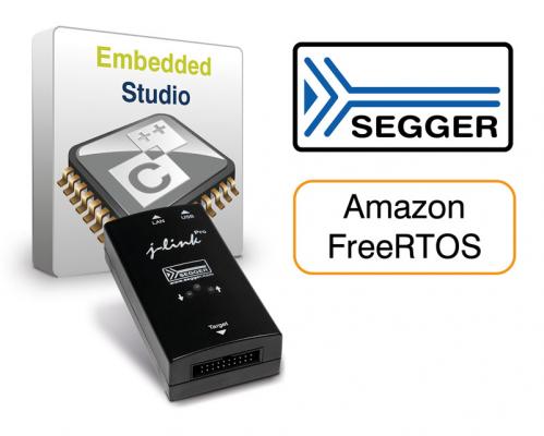 Amazon FreeRTOS向け開発環境、Segger Embedded StudioとJ-Link販売開始