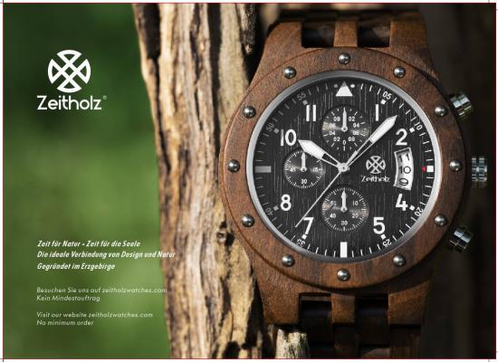【日本初上陸】ドイツの木製腕時計 Zeitholz（ゼイソルズ） 販売開始のお知らせ