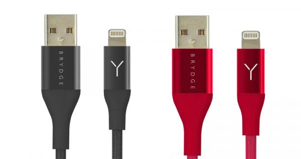 BRYDGE、アラミド繊維を採用した超高耐久Lightning-USBケーブル「USB Cable with Lightning Connector」を2018年4月21日より発売