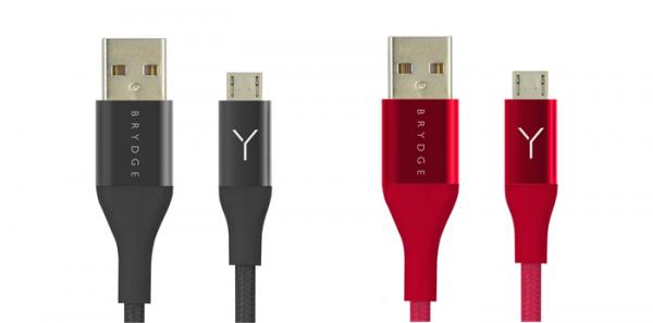 BRYDGE、アラミド繊維を採用した超高耐久Micro-USBケーブル「Micro-USB Cable」を2018年4月21日より発売