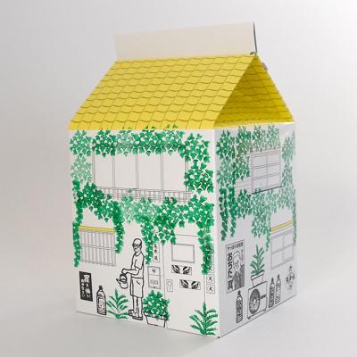 紙の上で下町の園芸風景を疑似体験できるSABOTENSの新作「家ンゲイはんこ」を発売