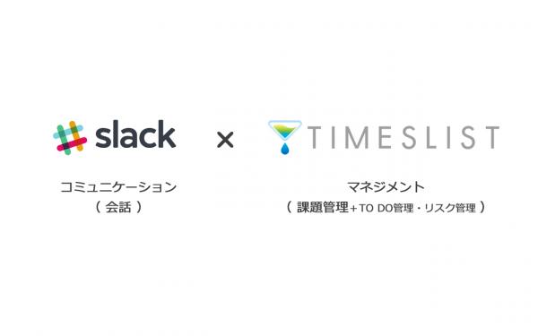 Slackチャットとの連携機能が2018年5月28日より無償提供を開始。会話からの課題管理・タスク管理・リスク管理への投稿を簡単に｜TIMESLIST：課題管理から始めるプロジェクトマネジメントツール