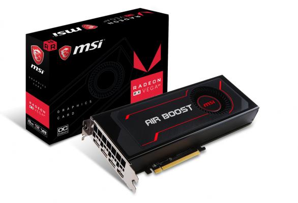 MSI、AMD Radeon RX Vega 64に独自冷却機構を採用したOCモデル「Radeon RX Vega 64 Air Boost 8G OC」を追加