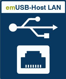 CDC-ECMクラスまたはMicrosoft社のRNDIS仕様準拠したUSBデバイスからLANに変換する組み込み用ソフトウエアemUSB-Host LANの販売開始