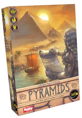 あなたを古代エジプトの世界へ誘う、ユニークなカード配置ゲーム 「ピラミッドのつくりかた」日本語版 7月中旬発売予定