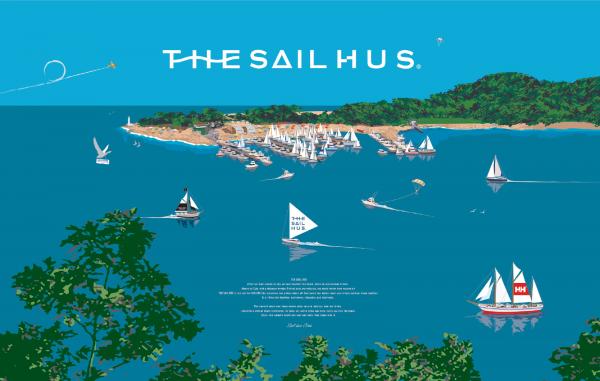 葉山一色海岸「THE SAIL HUS」昨年大好評の海の家が7月6日（金）今年もオープン - クルーの愛した海の物語を楽しむ葉山一色の新たな交流拠点 -