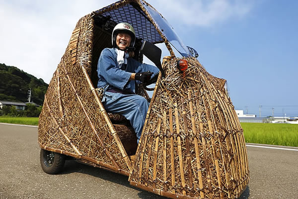 NHK地域づくりアーカイブスに、日本唯一の虎竹電気自動車「竹トラッカー」の記事が掲載されました。