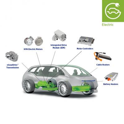 ボルグワーナー、ハイブリッド車および電気自動車向けの製品ポートフォリオでクリーンかつ高効率な車両推進を実現