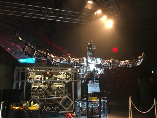 【告知】株式会社人機一体は、World Robot Summit 2018 にて「人型重機」の基礎技術を一堂に集めた展示を行ないます