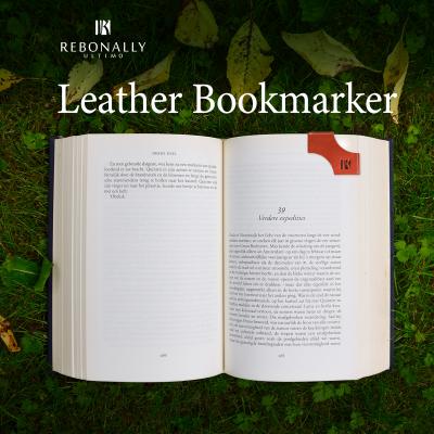 ULTIMO REBONALLYから本革を素材にした栞『レザーブックマーカー』2018年10月16日（火）より販売開始！