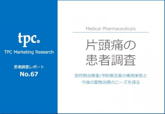 TPCマーケティングリサーチ株式会社、片頭痛に関する患者調査の結果を発表