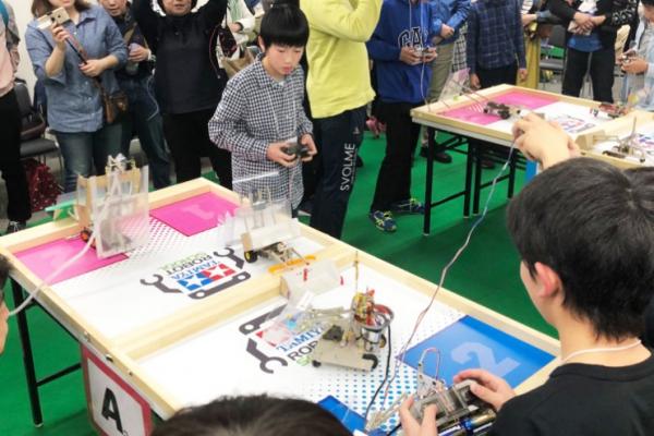 《タミヤロボットスクール開講1周年》 4月より教室数さらに拡大。第1期生徒によるプログラミングコンテストとメカ競技会を開催。