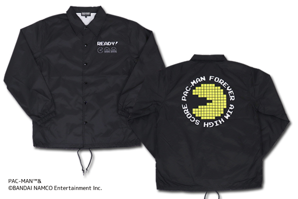 PAC-MAN】パックマンのリバーシブルスカジャンをはじめ、キャッチーな
