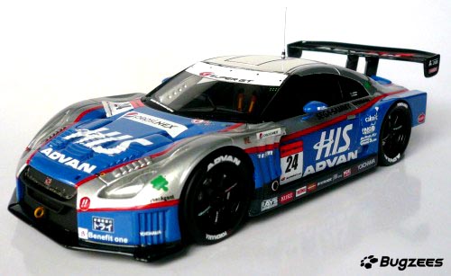 バグジーズ SUPER GT 2010 GTA公認 1/32モデルカー「#12 カルソニック