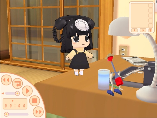 でんわのクロちゃん』ミュージックプレイヤーが「とれたて！ほ