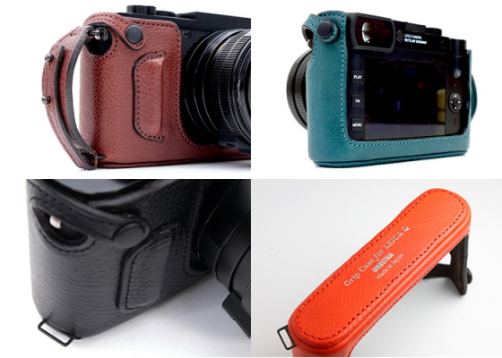 至高のコンパクトデジタルカメラ「ライカQシリーズ」専用の高級本革製ボディケース『グリップケース for LeicaQ』を2020年12月10日