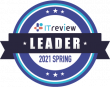 ITreview Grid Award 2021 Spring Leader バッジ