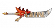 造形対象の武具「戦竜の剣」