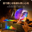 NIMASO iPhone 15シリーズ用 2.5Dブルーライトカット強化ガラスフィルム