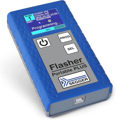 最大16イメージ保存、モバイルフラッシュプログラマSegger Flasher Portable PLUSの販売開始
