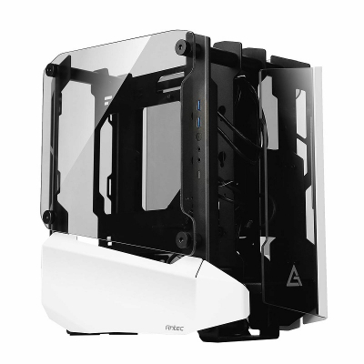 Antec、強化ガラス搭載オープンフレームITX対応PCケース「Striker」発売