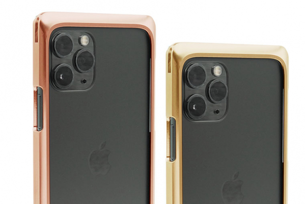 iPhone 11Pro/11Pro Max対応　メタル削り出しジャケット　『SIMPLEX for iPhone 11Pro』シリーズ　純銅 と 真鍮 モデル　新発売