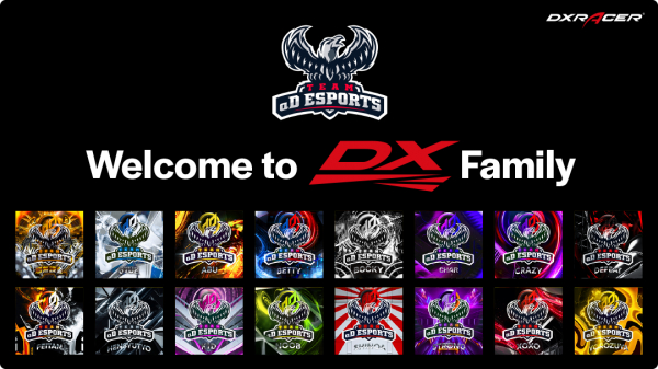 DXRacer、eSportsチーム『TEAM αD ESPORTS』とスポンサーシップ契約を締結