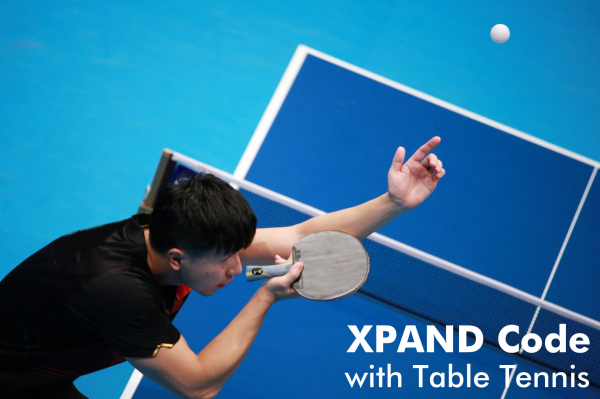 空間リンク「XPANDコード」、日本卓球リーグに登場！ 後期熊本大会で全12コートから試合速報へダイレクトリンク