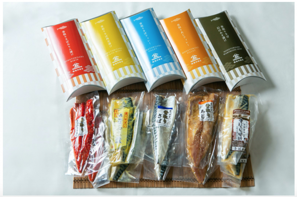 より華やかに5種類のパッケージでお届け 創業150年の老舗水産加工会社 飯田商店 が 骨取り漬け魚シリーズ の商品パッケージ デザインを一新しました マピオンニュース