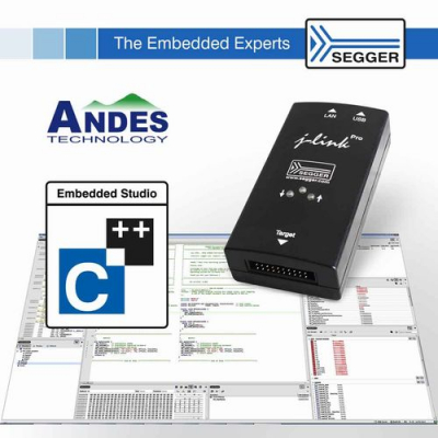 Andes Technology社RISC-Vに対応したSegger RISC-Vソリューションの販売開始