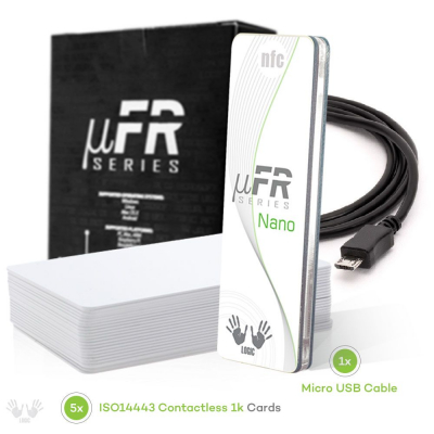 ISO14443対応のソフトウエア開発に適したNFCソフトウエア開発キット「uFRナノ」の販売開始