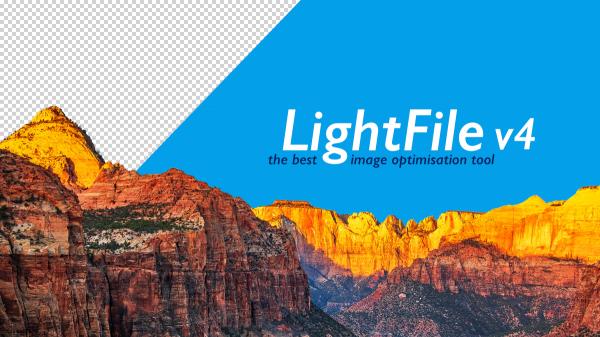画像軽量化ソリューションLightFileがTinyPNGと同じpngquantを採用しPNGに対応。自動の画質評価による劣化防止の独自機能付き。