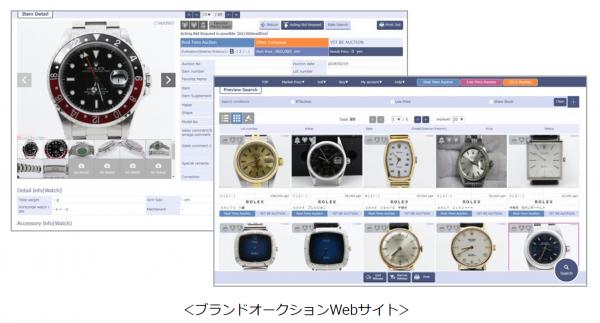 オークネット、中古ブランド品事業者向け仕入・換金Webサイトをリニューアル ～時計、バック、貴金属宝石等、約1万点以上の商品を一括検索～
