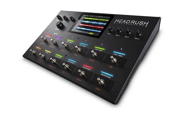 HeadRush新製品 7インチのタッチディスプレイと強力なクアッドコアプロセッサ搭載のフロアボード・ルーパー「Looperboard」のご案内