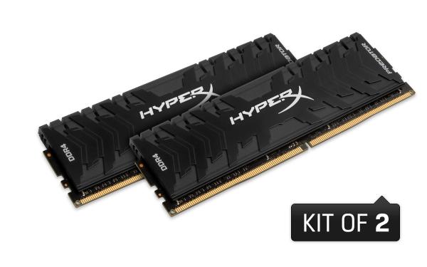 HyperX、Predator DDR4メモリのラインナップにさらなる高速化を発表 4266MHz および 4600MHzの16GB DDR4 メモリキット