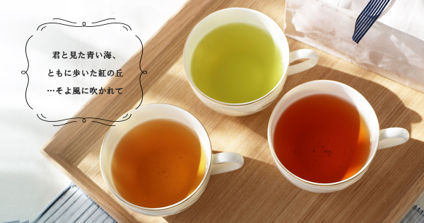 期間限定「君とKiMiTo」　日本茶２種類 予約購入で30% OFFキャンペーンの実施!!