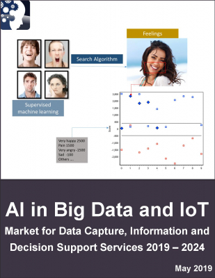 【マインドコマース調査報告】ビッグデータ解析とIoT（モノのインターネット）における人工知能（AI）：データ捕捉、情報・意思決定支援サービスの市場