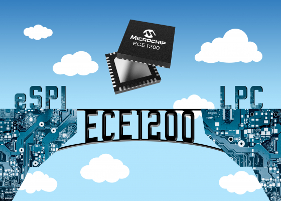 Microchip、LPC （Low Pin Count）への投資を活用できる業界初の市販eSPI-to-LPCブリッジを発表