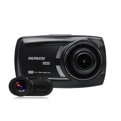 あおり運転を対策に！夜間撮影に優れた高感度技術SONY STARVISとExmorのコンビネーション型2カメラドライブレコーダー「GoSafe S70GS1」-　PAPAGO!