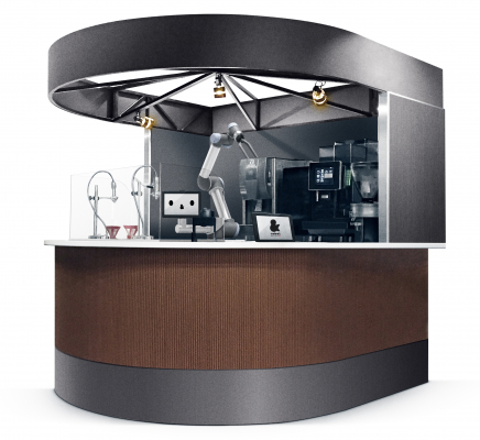 QBIT Roboticsのロボットカフェのパッケージ「&robot café system」にエーアイのAITalk（R）が採用
