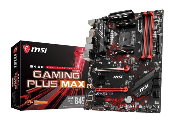 MSI、第3世代AMD Ryzenプロセッサに最適化したMAXマザーボードシリーズ9製品を順次市場投入　第一弾は「B450 GAMING PLUS MAX」と「B450 TOMAHAWK MAX」