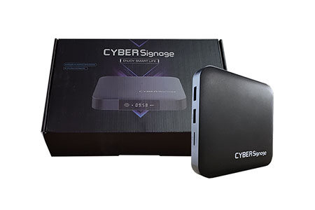 ソフネットジャパン、４Ｋ対応のハイコストパフォーマンスデジタルサイネージプレイヤー端末「CYBER Box XX」をリリース