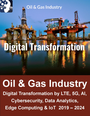 【マインドコマース調査報告】石油・ガス産業のデジタル化：LTE、5G、人工知能、サイバーセキュリティ、データ解析、エッジコンピューティング、IoT（モノのインターネット）