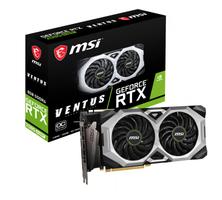 MSI、NVIDIA GeForce RTX 2080 SUPERを採用した「GeForce RTX 2080 SUPER VENTUS XS OC」を発売